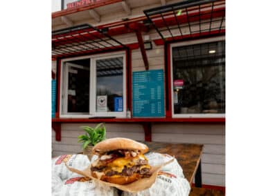 Bunfry's Burger ételfotózás